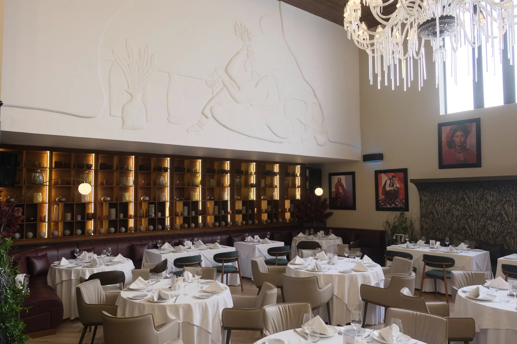 CWTCH brasserie interior, Jeddah